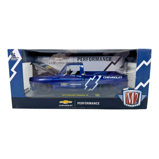 M2 Machines 1973 Chevrolet Cheyenne 10 Performance Truck 1:24 Diecast