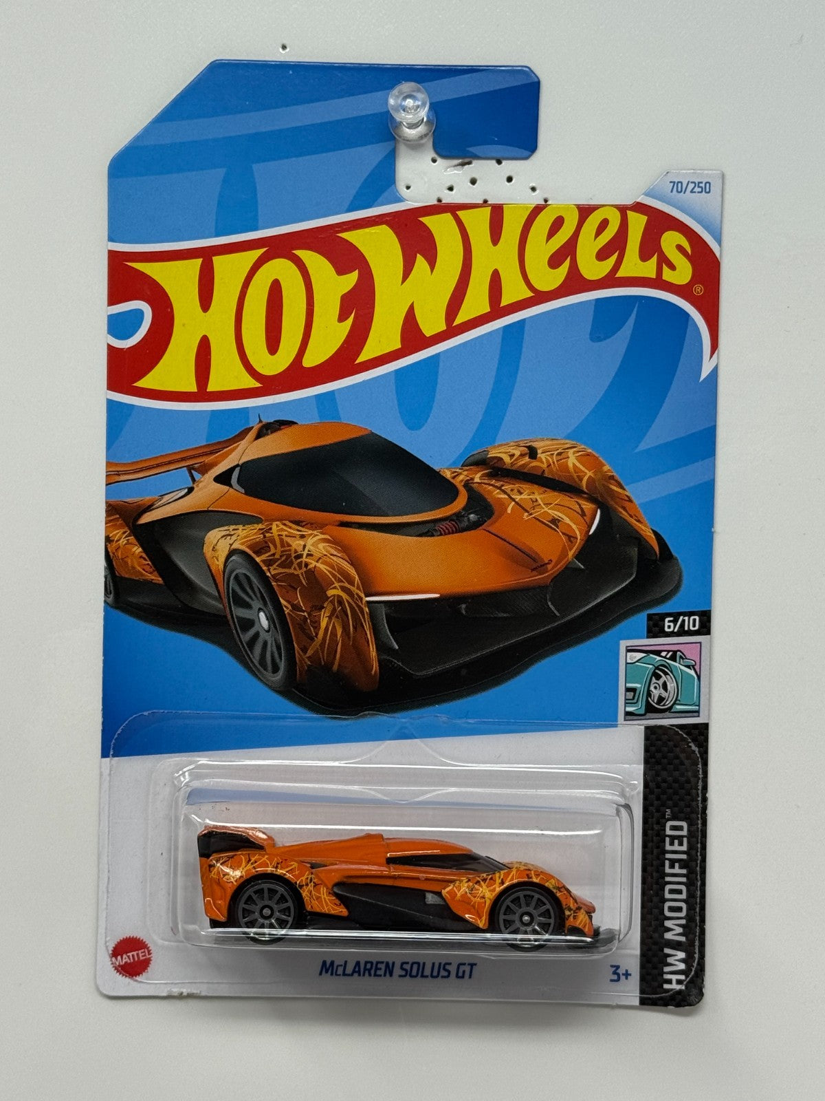 Hot Wheels Modified McLaren Solus GT 1:64 Diecast Orange