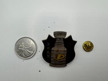 Anaheim Ducks 2007 Stanley Cup Champions NHL Hockey Lapel Pin