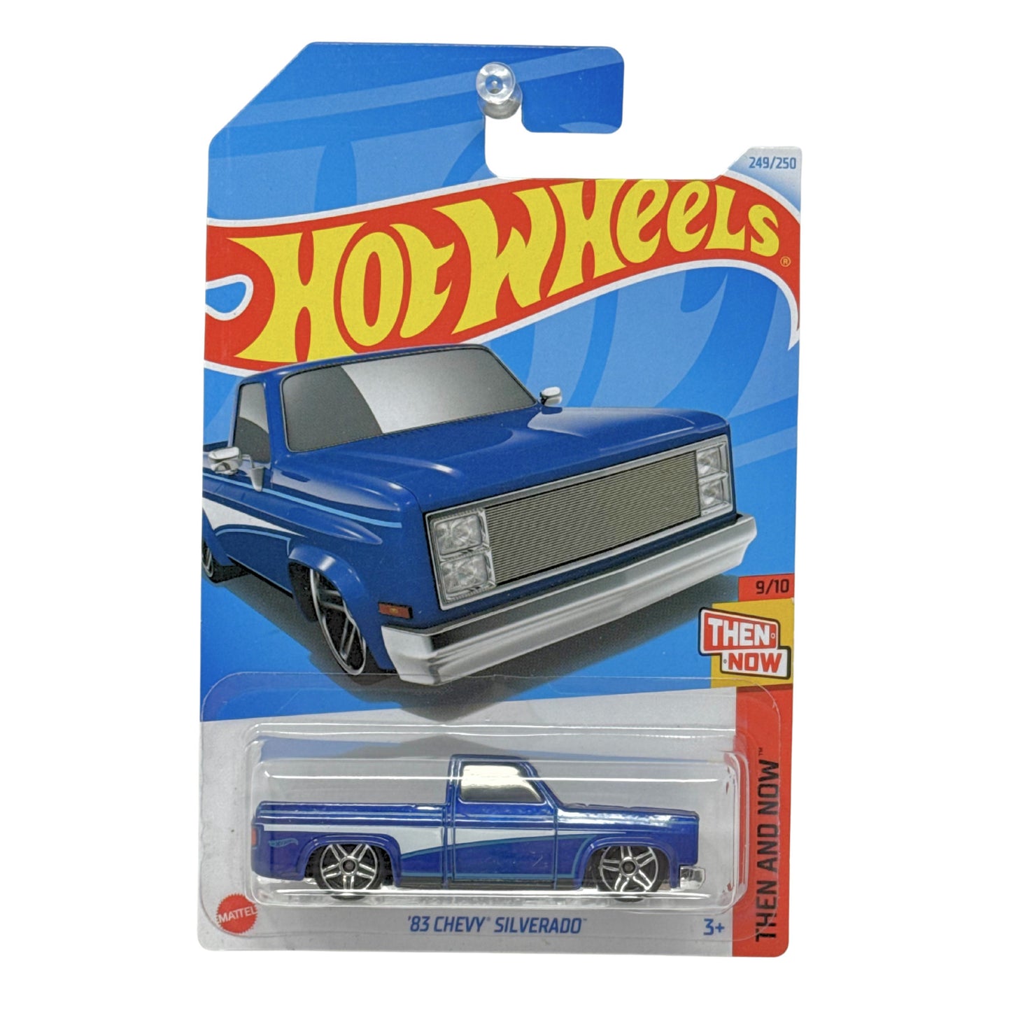 Hot Wheels Then and Now Chevy Silverado 2-Truck Set 1:64 Diecast