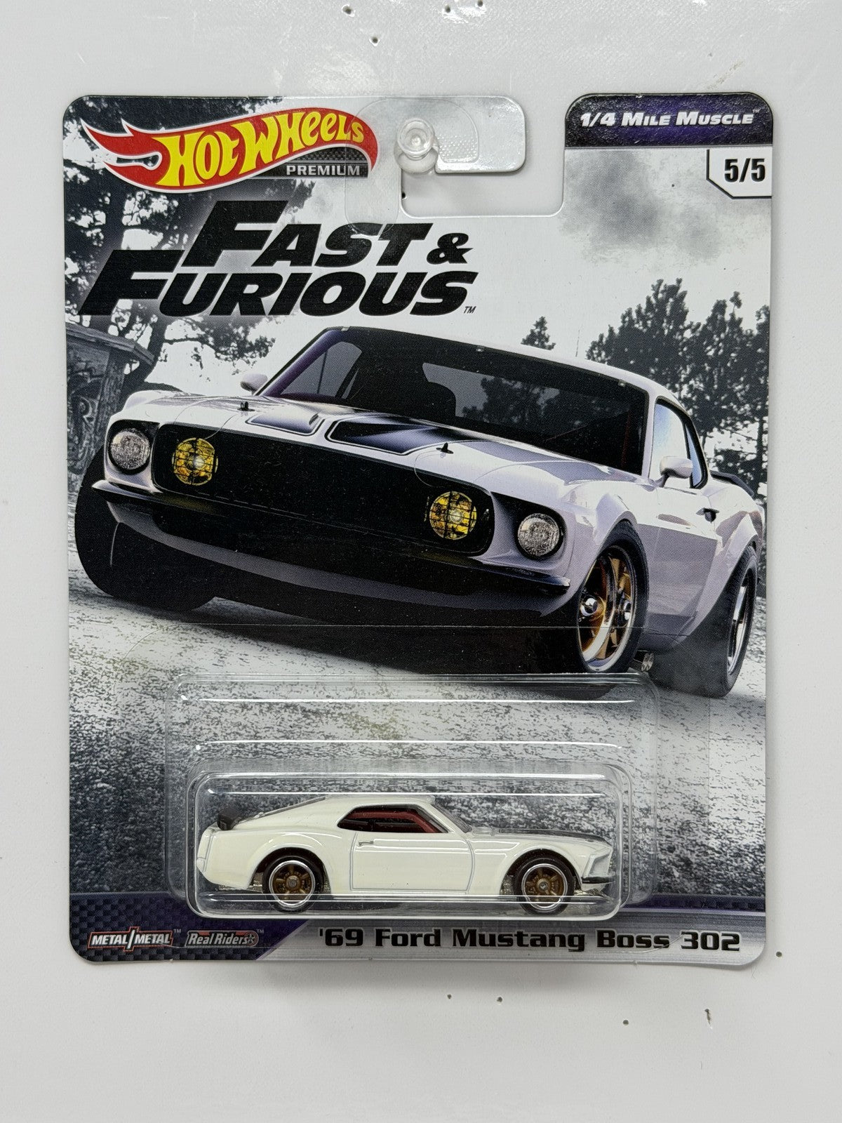 Hot Wheels Premium Fast & Furious 1969 Ford Mustang Boss 302 1:64 Diecast
