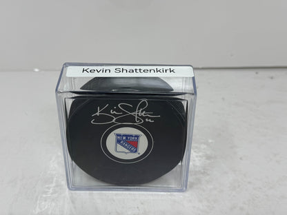 Kevin Shattenkirk New York Rangers Fanatics Signed NHL Autograph Puck COA