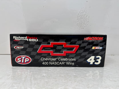 Action Nascar #43 Richard Petty STP Chevy 400 Win 1980 Monte Carlo 1:24 Diecast
