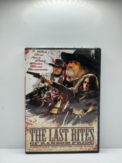 Last Rites of Ransom Pride (DVD) Lizzy Caplan Western