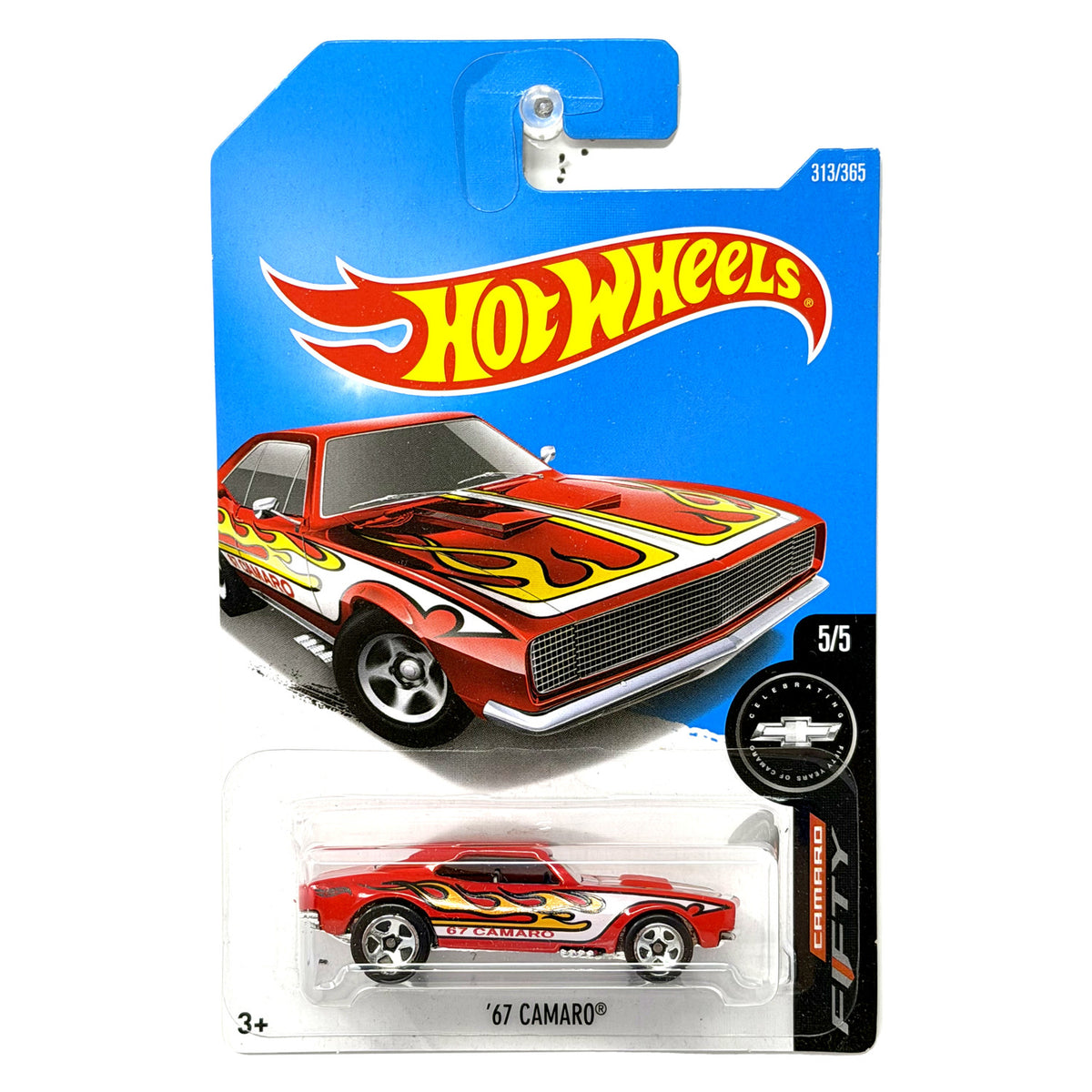 Hot Wheels Camaro Fifty 1967 Chevrolet Camaro 1:64 Diecast Red