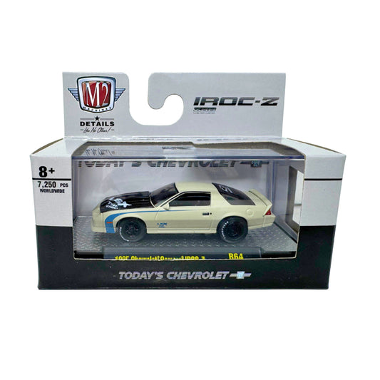 M2 Machines Today's Chevrolet 1985 Chevrolet Camaro IROC-Z 1:64 Diecast