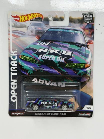 Hot Wheels Premium Open Track Nissan Skyline GT-R 1:64 Diecast