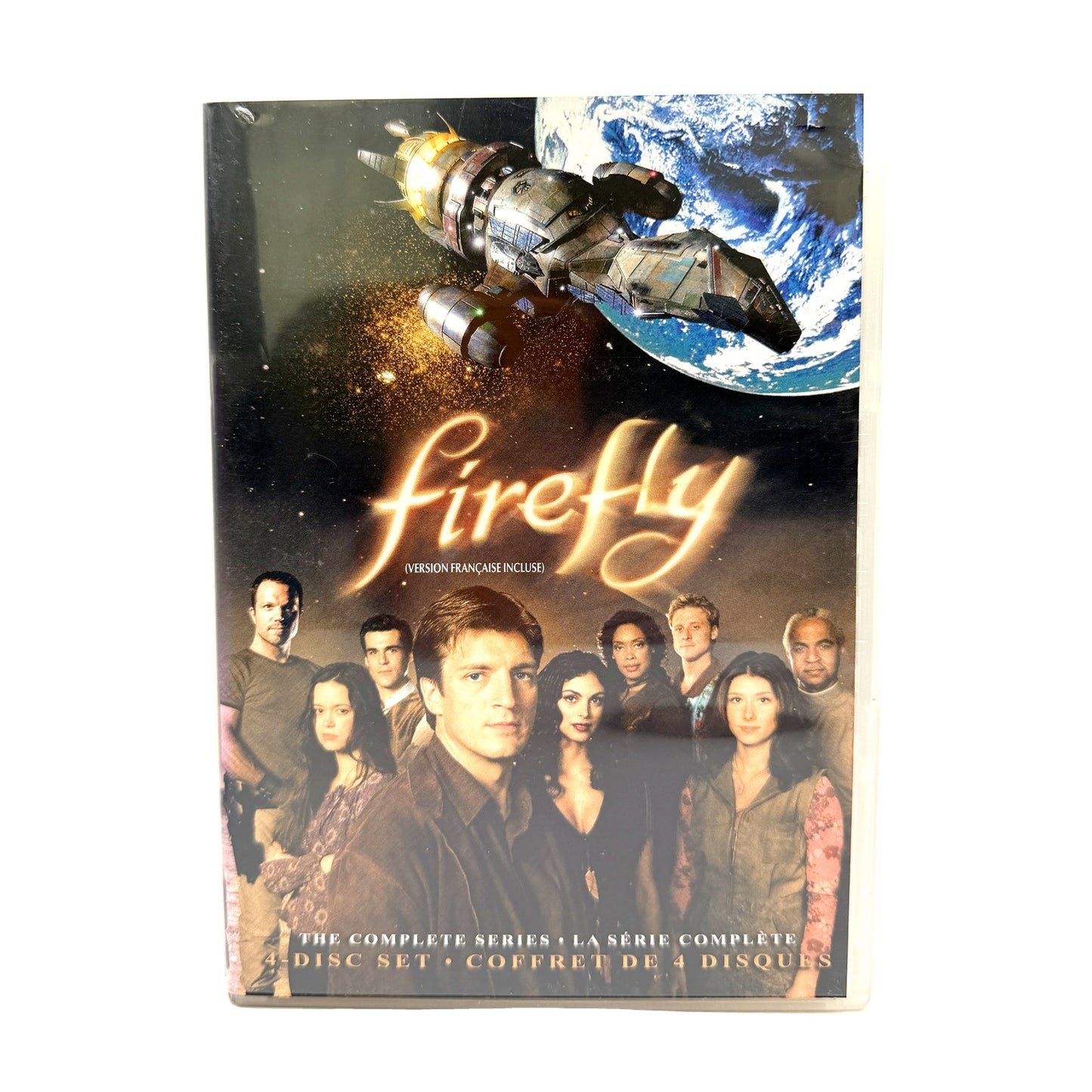 Firefly The Complete Series 4-Disc Set (DVD) Nathan Fillion Sci-Fi