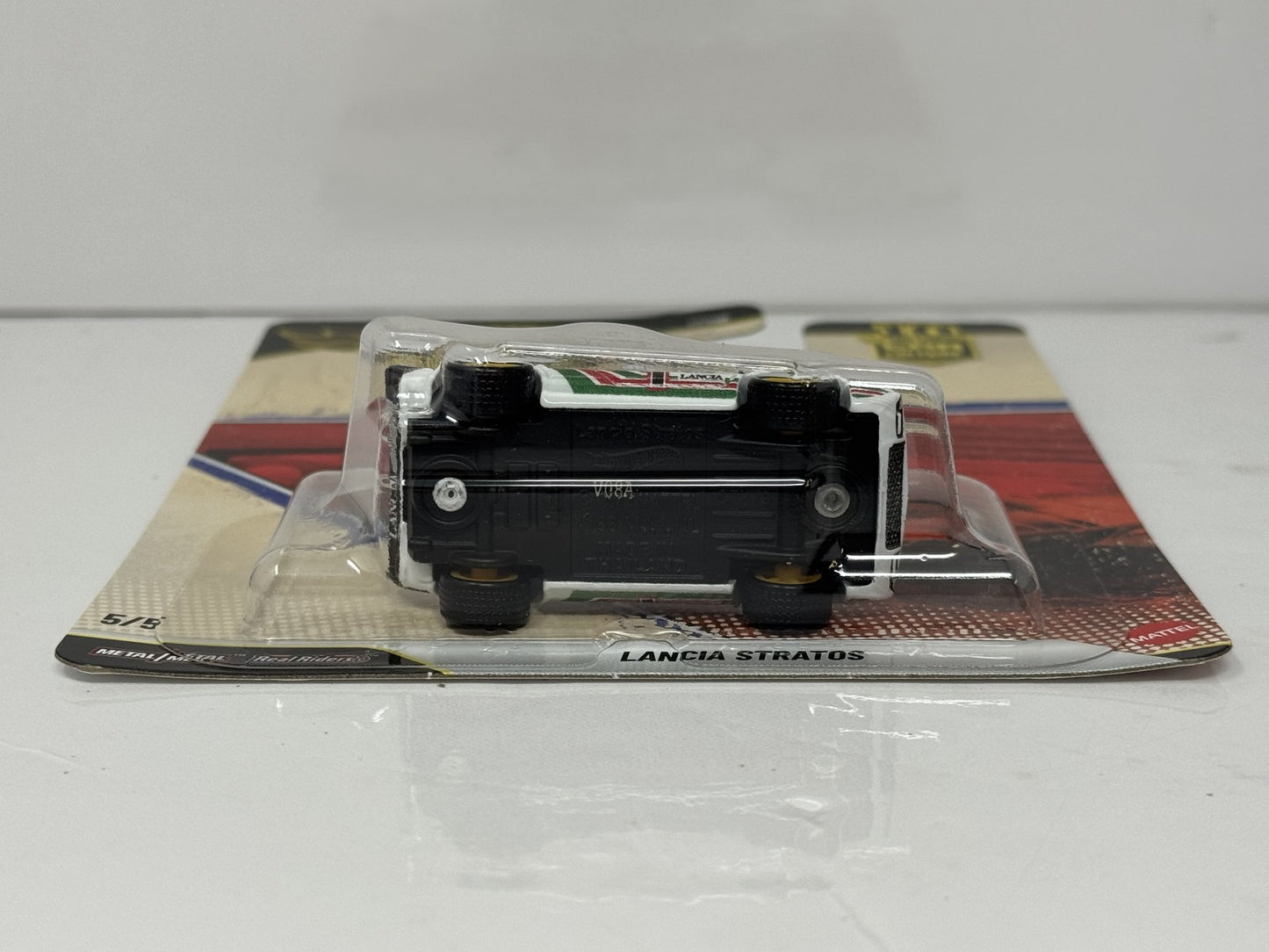 Hot Wheels Premium Vintage Racing Lancia Stratos 1:64 Diecast White