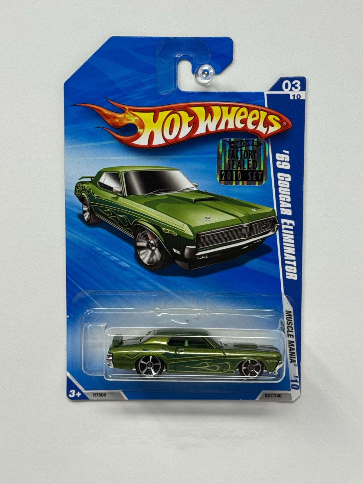 Hot Wheels Muscle Mania Mercury Cougar Eliminator 1:64 Diecast Factory Sealed
