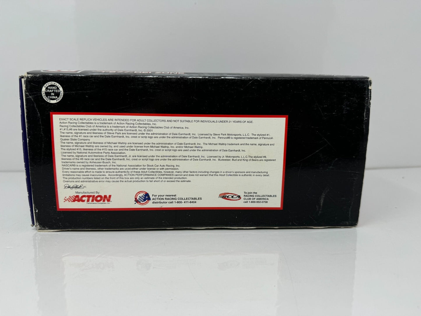 Action Nascar Dale Earnhardt Sr Pit Stop Practice Car Monte Carlo 1:24 Diecast