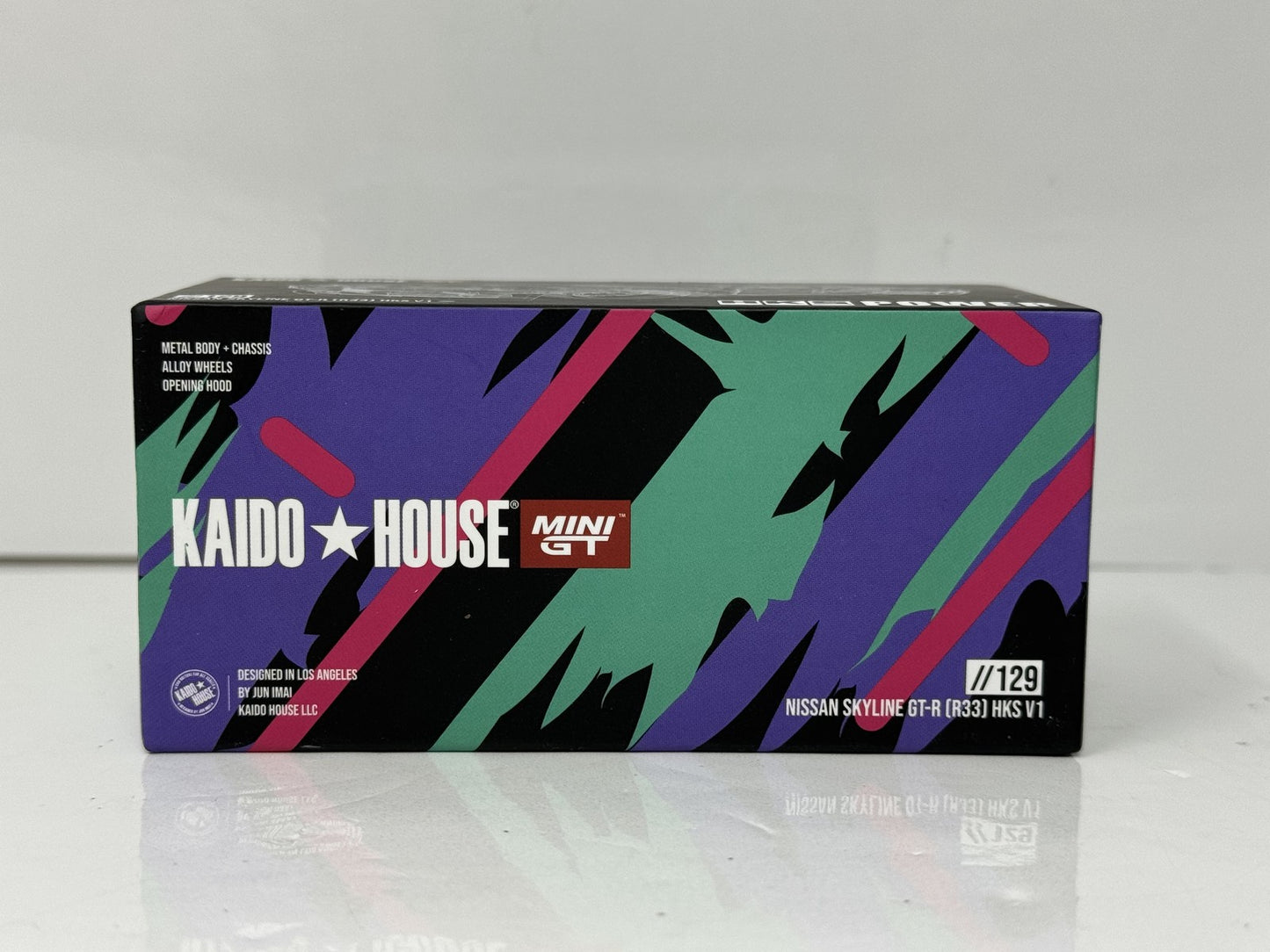 Kaido House MINI GT Nissan Skyline GT-R (R33) HKS Power 1:64 Diecast