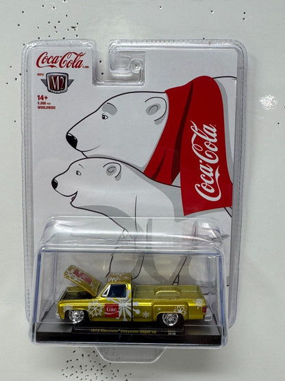 M2 Machines Coca-Cola 1973 Chevrolet Cheyenne Super 30 1:64 Diecast