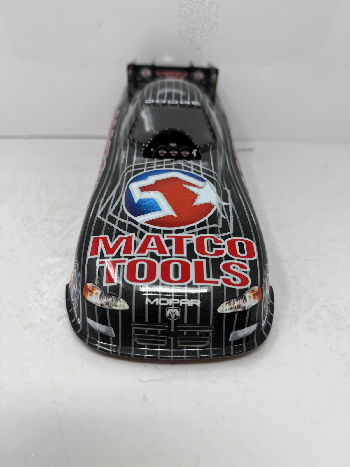 Milestone Whit Bazemore NHRA Matco Tools Iron Black Dodge Funny Car 1:16 Scale