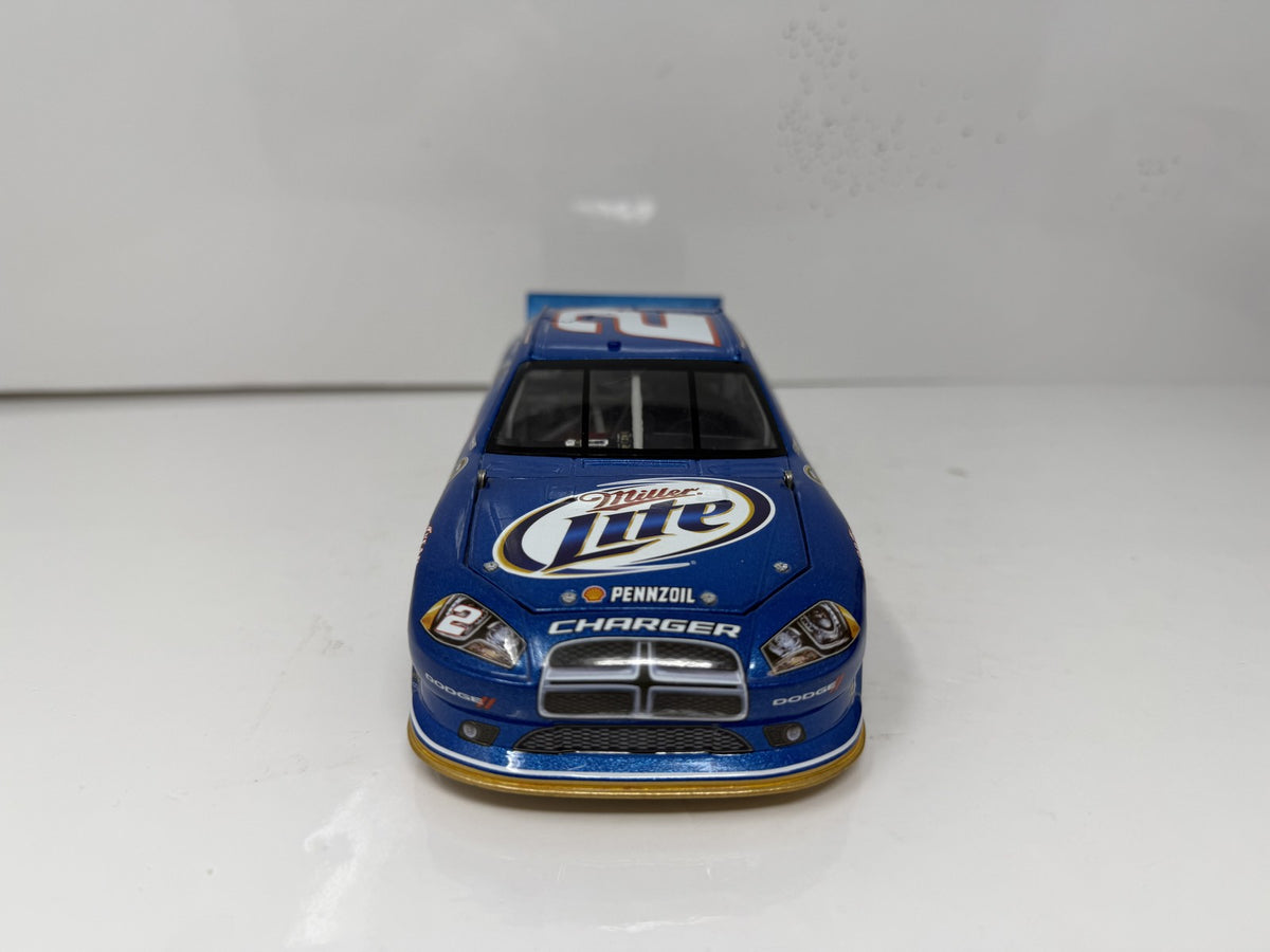 Lionel Nascar Brad Keselowski #2 Miller Lite 2011 Dodge Charger 1:24 Diecast