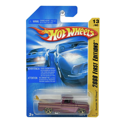 Hot Wheels First Editions Custom 1962 Chevy Pickup 1:64 Diecast