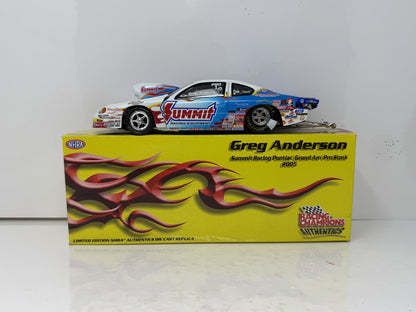 Racing Champions NHRA Greg Anderson Summit 2005 Pontiac Pro Stock 1:24 Diecast