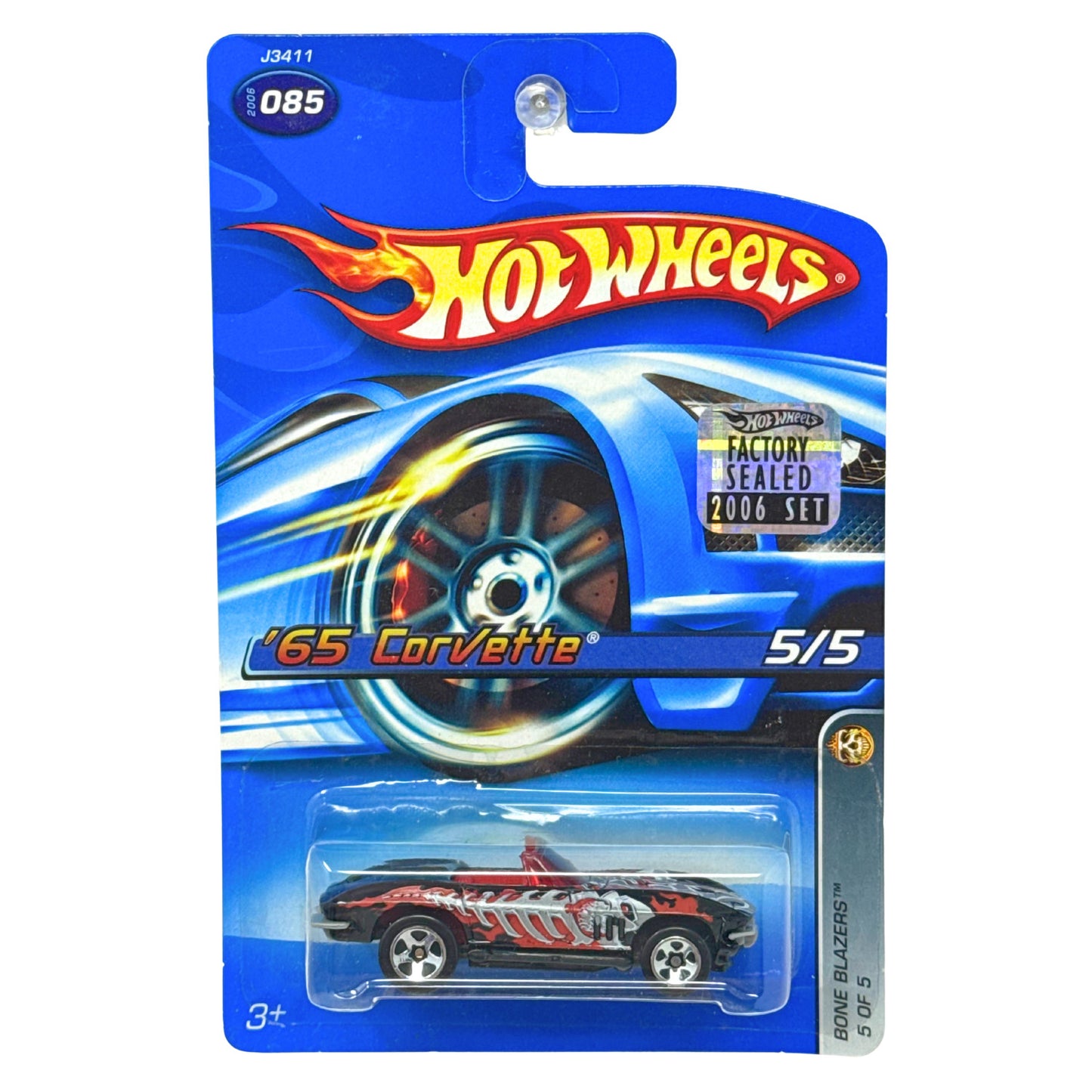 Hot Wheels Bone Blazers 1965 Chevy Corvette 1:64 Diecast Factory Sealed