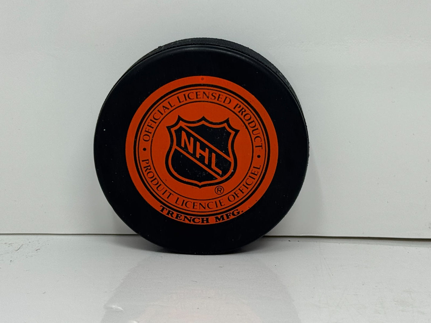 Harry Watson Toronto Maple Leafs Signed NHL Autograph Puck Gold Auto