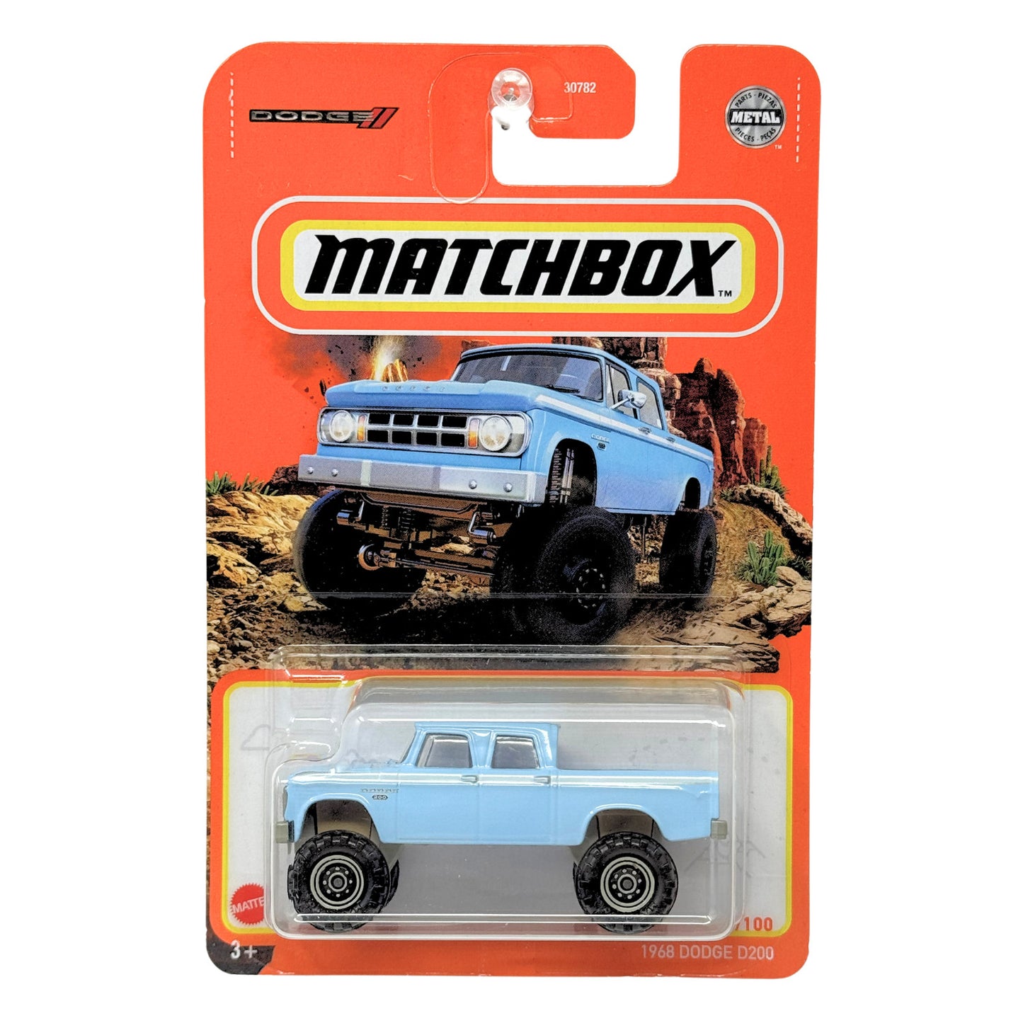 Matchbox 1968 Dodge D200 1:64 Diecast