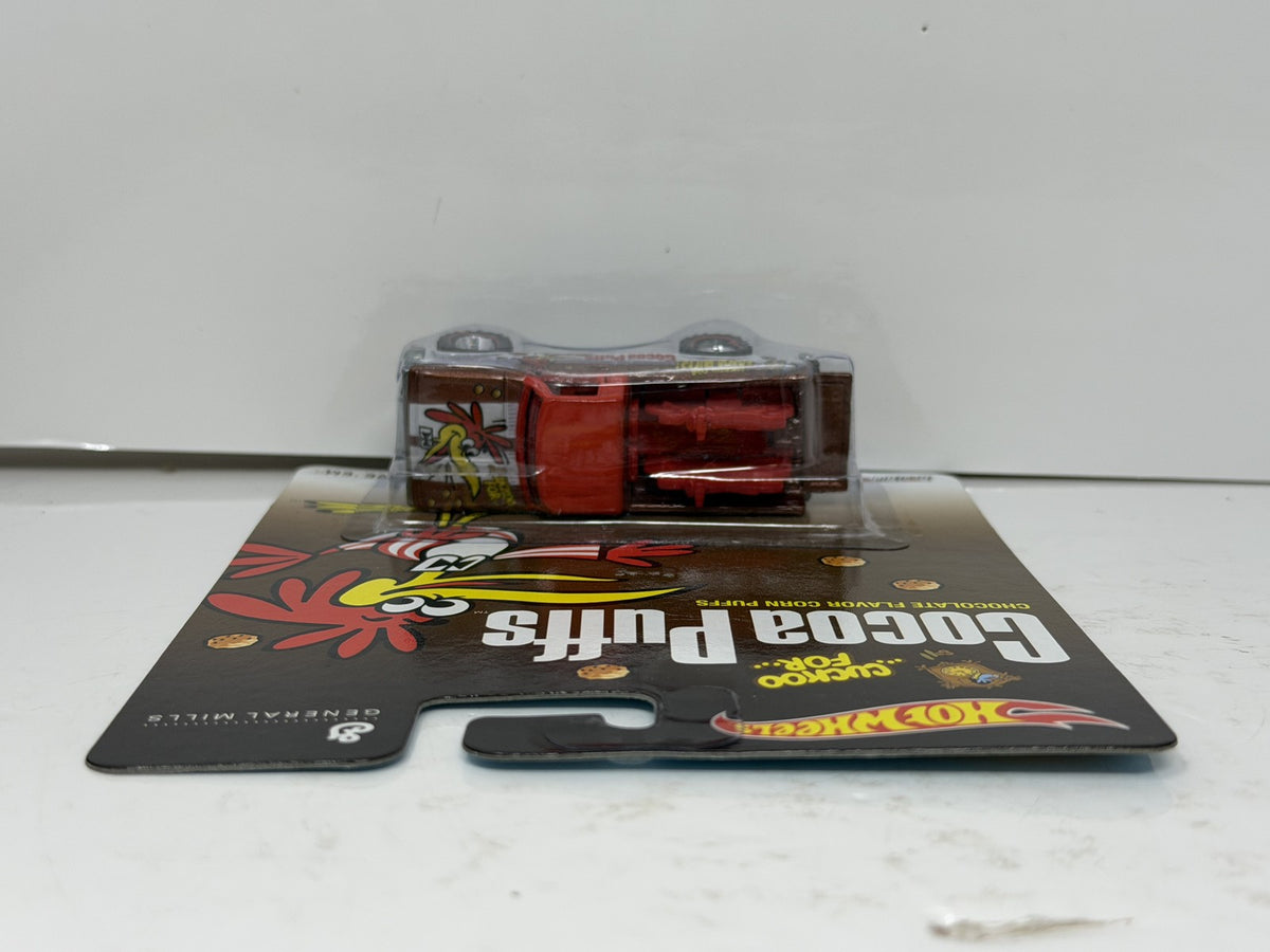Hot Wheels General Mills Cocoa Puffs Texas Drive 'Em 1:64 Diecast Real Riders