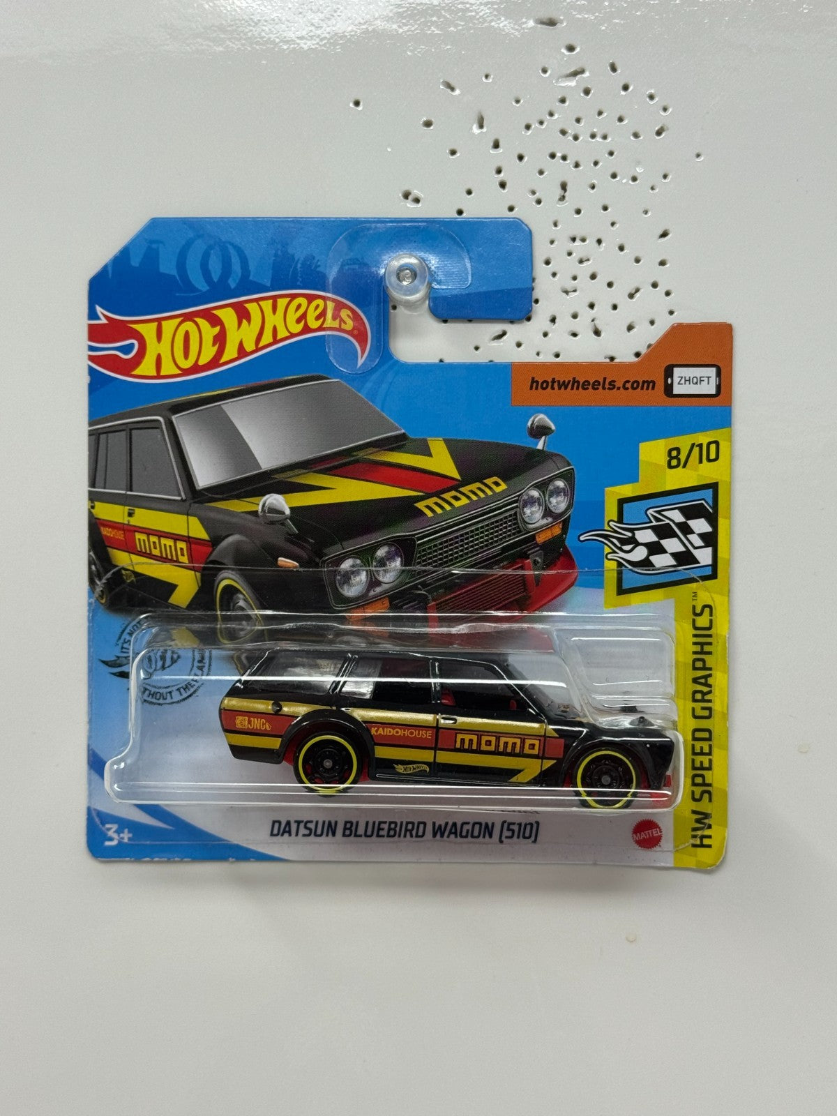 Hot Wheels HW Speed Graphics Datsun Bluebird Wagon (510) JDM 1:64 Diecast Short Card