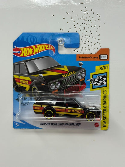 Hot Wheels HW Speed Graphics Datsun Bluebird Wagon (510) JDM 1:64 Diecast Short Card