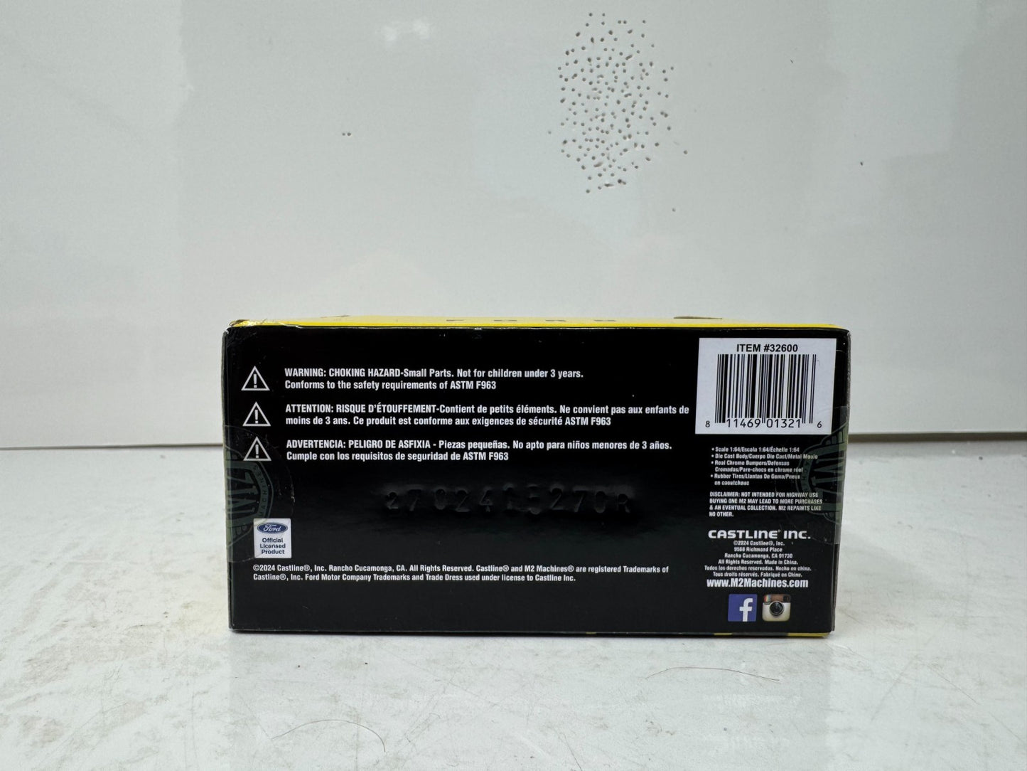 M2 Machines 1956 Ford F-100 Truck Custom 1:64 Diecast