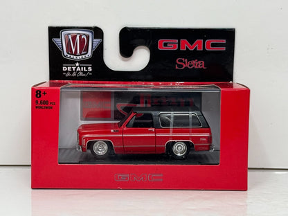 M2 Machines 1973 GMC Jimmy Sierra 1:64 Diecast Red