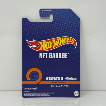 Hot Wheels NFTG Garage Zamac Edition McLaren 720S 1:64 Diecast