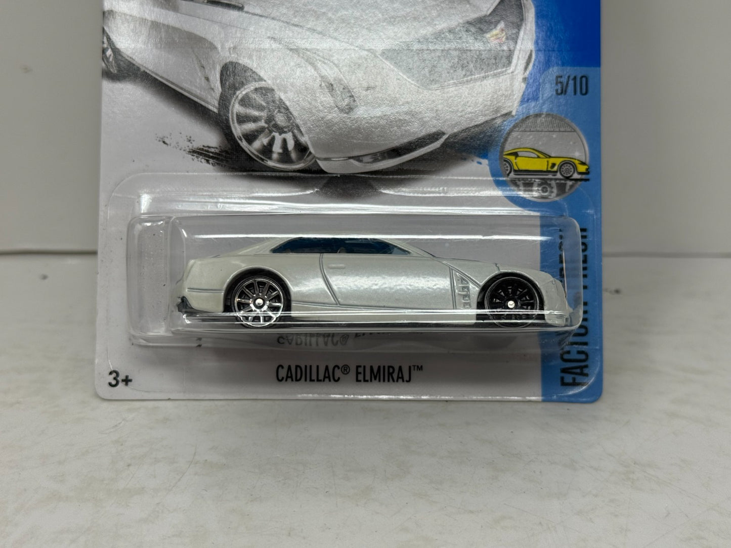Hot Wheels Factory Fresh Cadillac Elmiraj 1:64 Diecast FRONT WHEEL ERROR