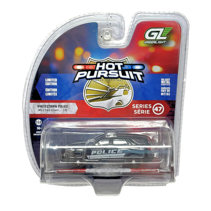 Greenlight Hot Pursuit 2023 Ford Police Interceptor Whitestown PD 1:64 Diecast