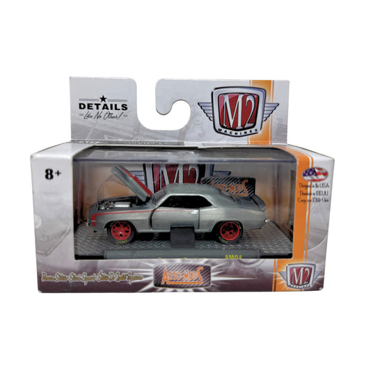 M2 Machines Auto Mods 1969 Chevrolet Camaro RARE RAW SUPER CHASE 1:64 Diecast