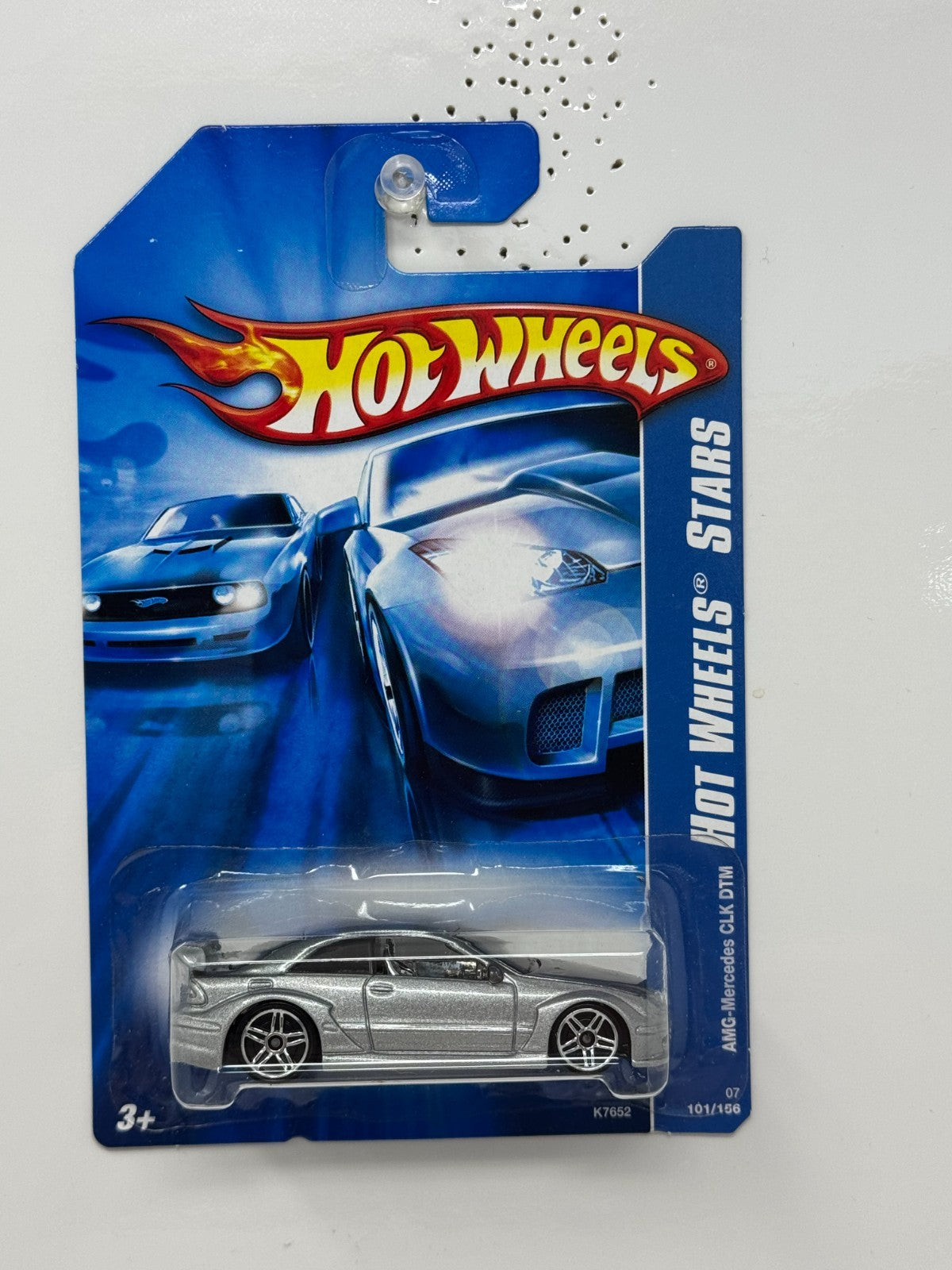 Hot Wheels Stars 2007 AMG Mercedes CLK DTM 1:64 Diecast Silver