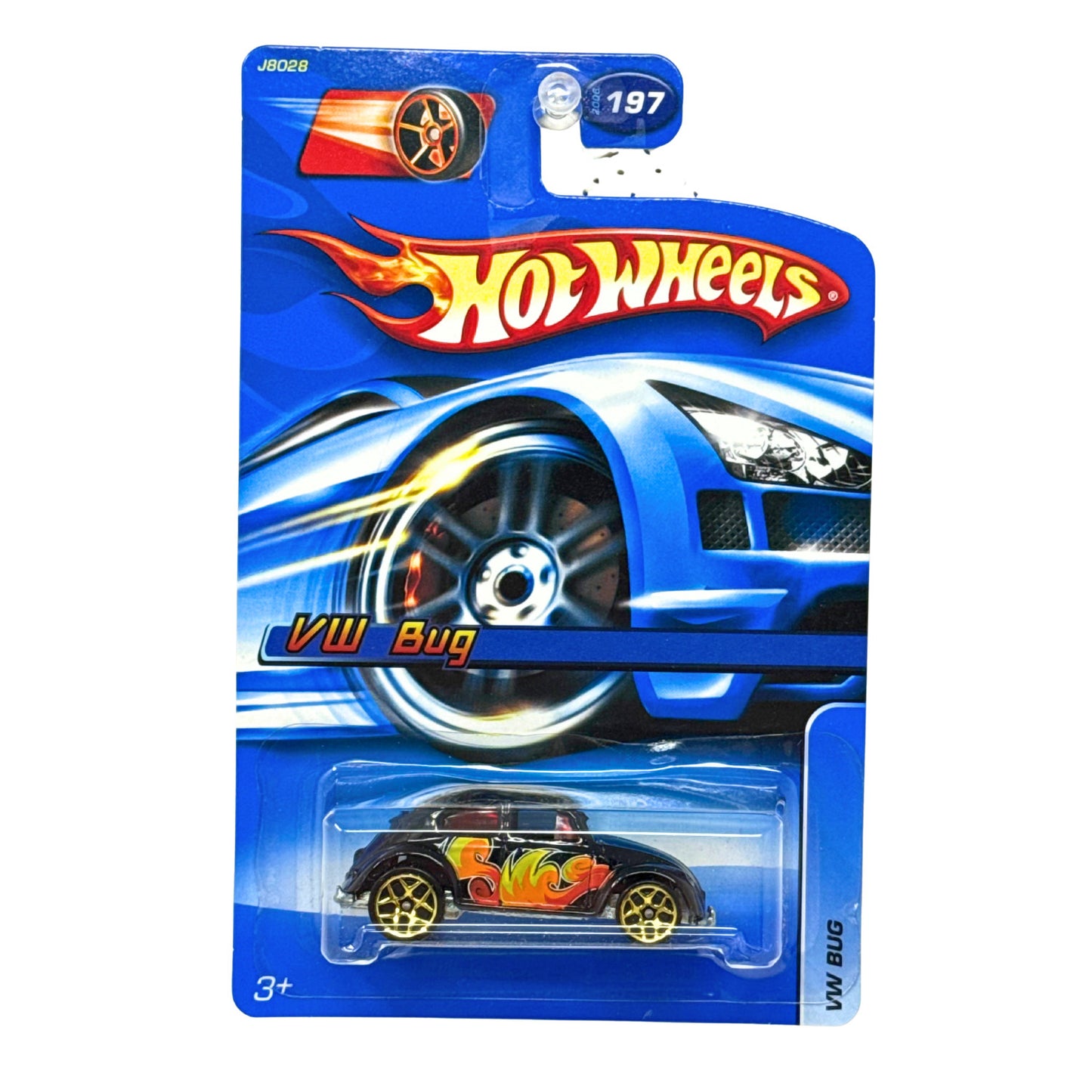 Hot Wheels Volkswagen Bug 1:64 Diecast FTE Card