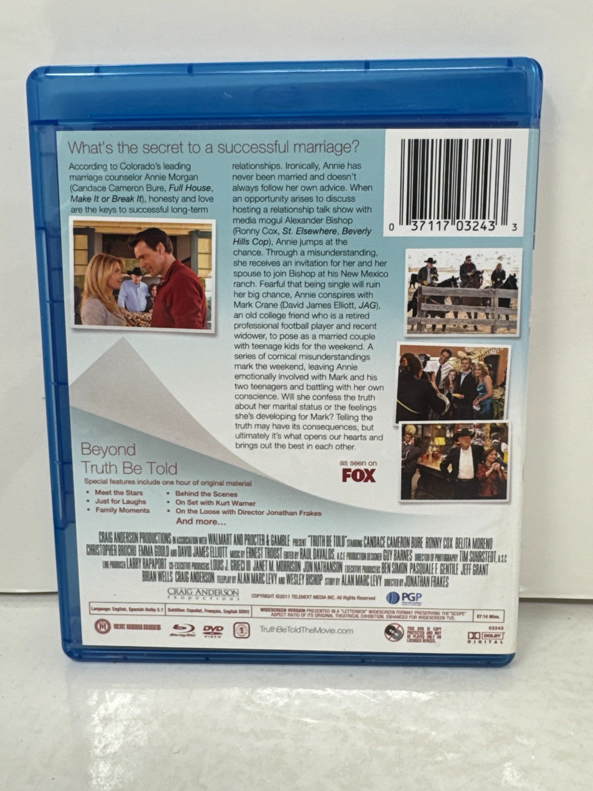 Truth Be Told Blu-ray Courtroom Crime Drama Movie