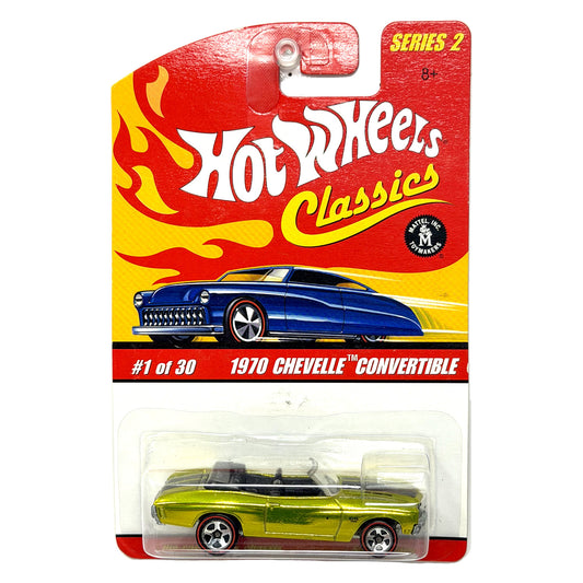 Hot Wheels Classics Series 2 1970 Chevelle Convertible 1:64 Diecast Anitfreeze