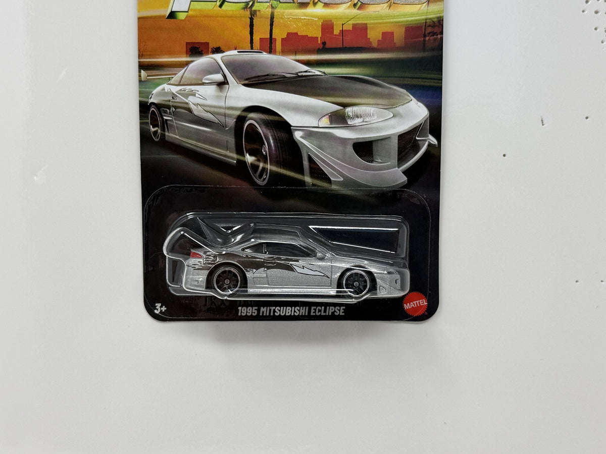 Hot Wheels Silver Series Fast & Furious 1995 Mitsubishi Eclipse 1:64 Diecast