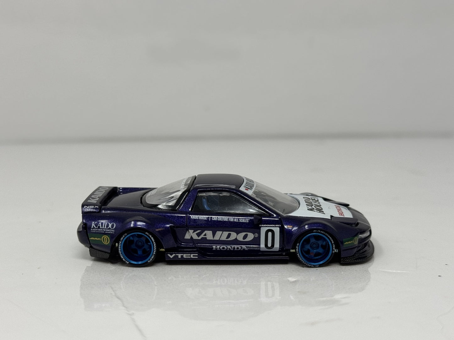 Kaido House MINI GT Honda NSX Kaido Racing V2 1:64 Diecast Purple