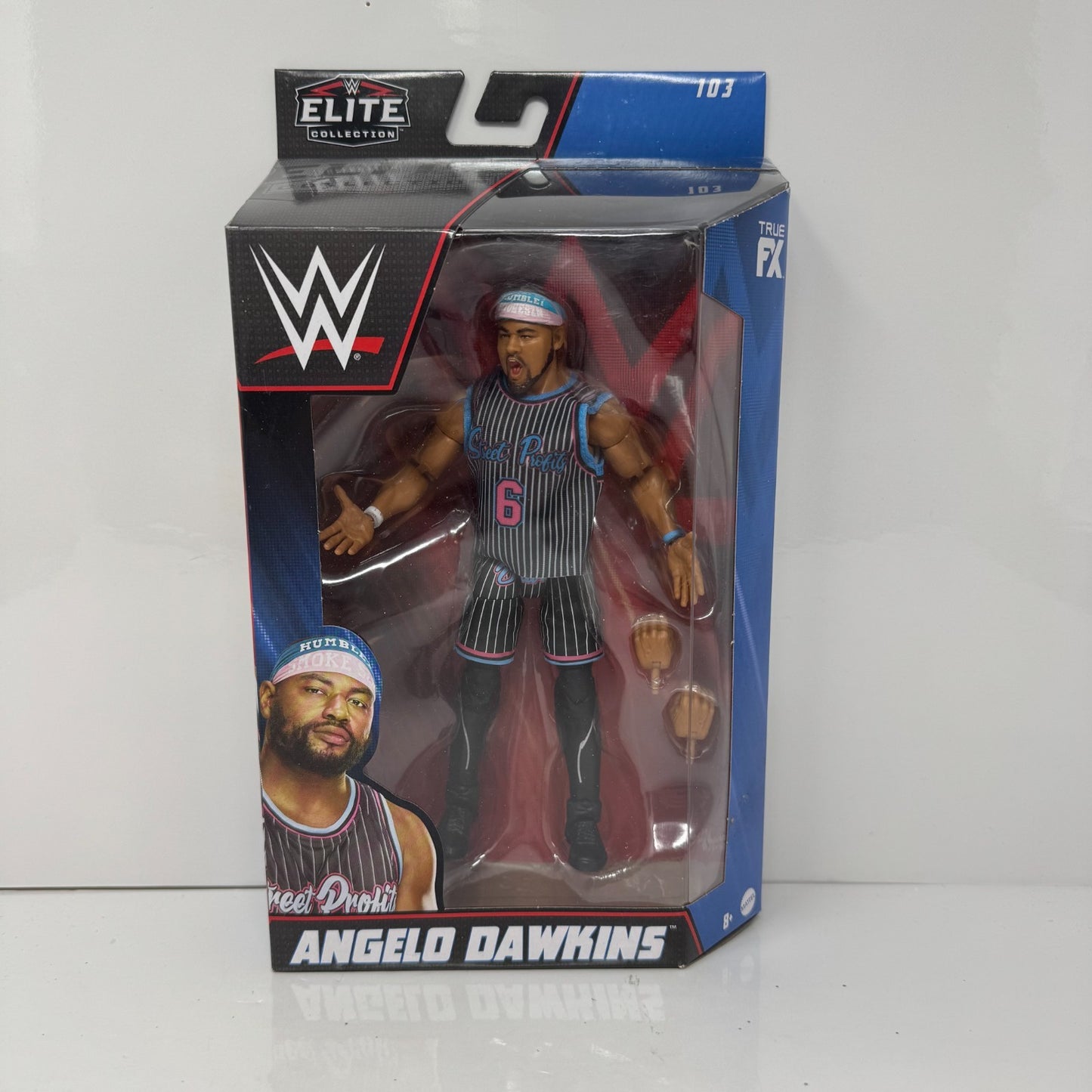 Mattel WWE Elite Collection Series 103 Angelo Dawkins Action Figure