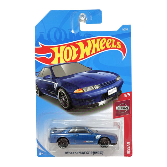 Hot Wheels Nissan Skyline GT-R BNR32 1:64 Diecast Blue