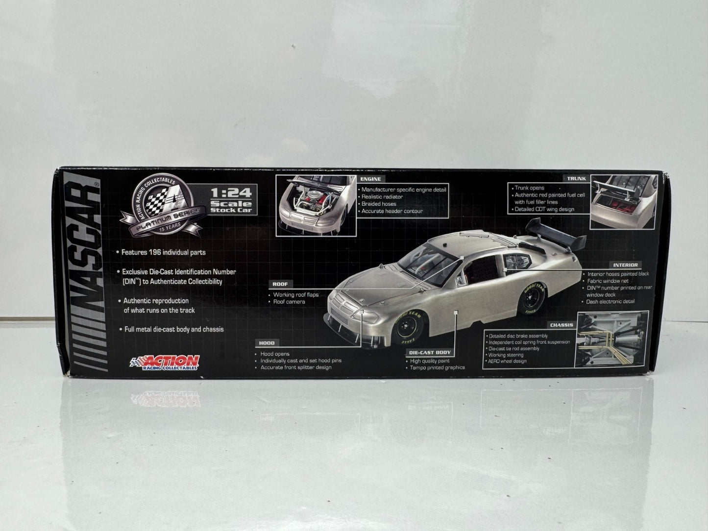 Action NASCAR Kasey Kahne #9 Bud Pocono Win Raced 2008 Charger 1:24 Diecast