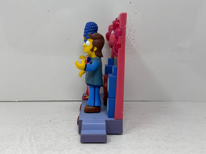 Simpsons World of Springfield High School Prom Set Playmates Diorama
