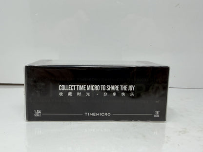 Time Micro HKS Nissan Skyline GT-R R34 Black 1:64 Diecast