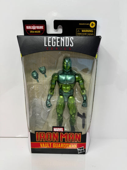 Marvel Legends Iron Man Vault Guardsman Action Figure NO BAF PIECE