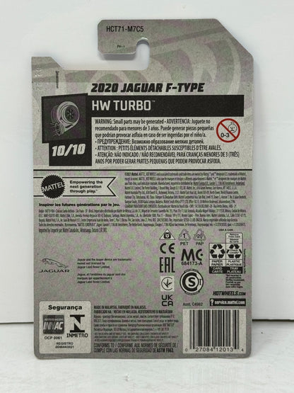 Hot Wheels Turbo 2020 Jaguar F-Type 1:64 Diecast Black
