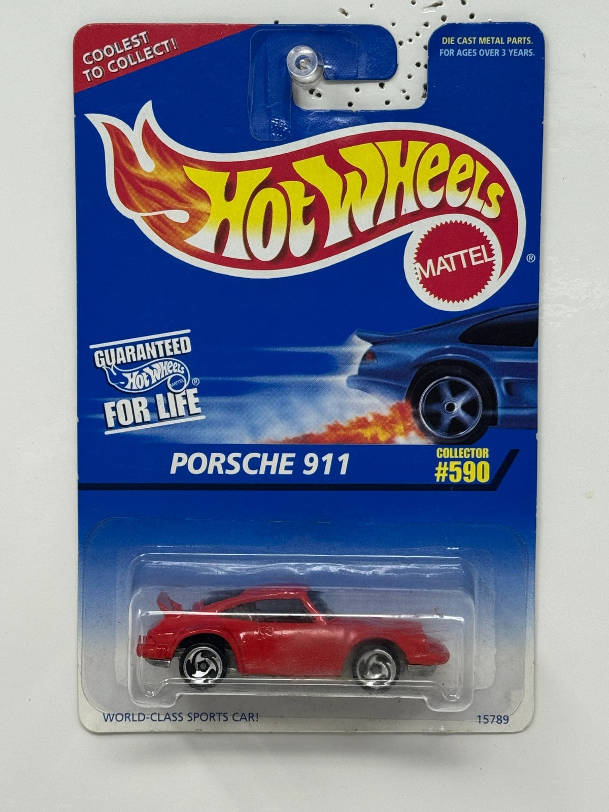 Hot Wheels Porsche 911 Collector #590 1:64 Diecast Red