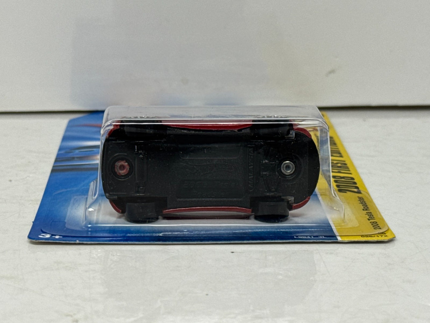 Hot Wheels First Editions 2008 Tesla Roadster 1:64 Diecast Red
