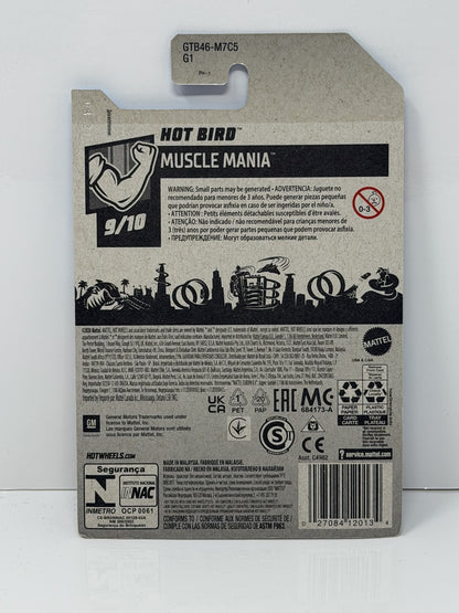 Hot Wheels Muscle Mania Hot Bird 1:64 Diecast Blue