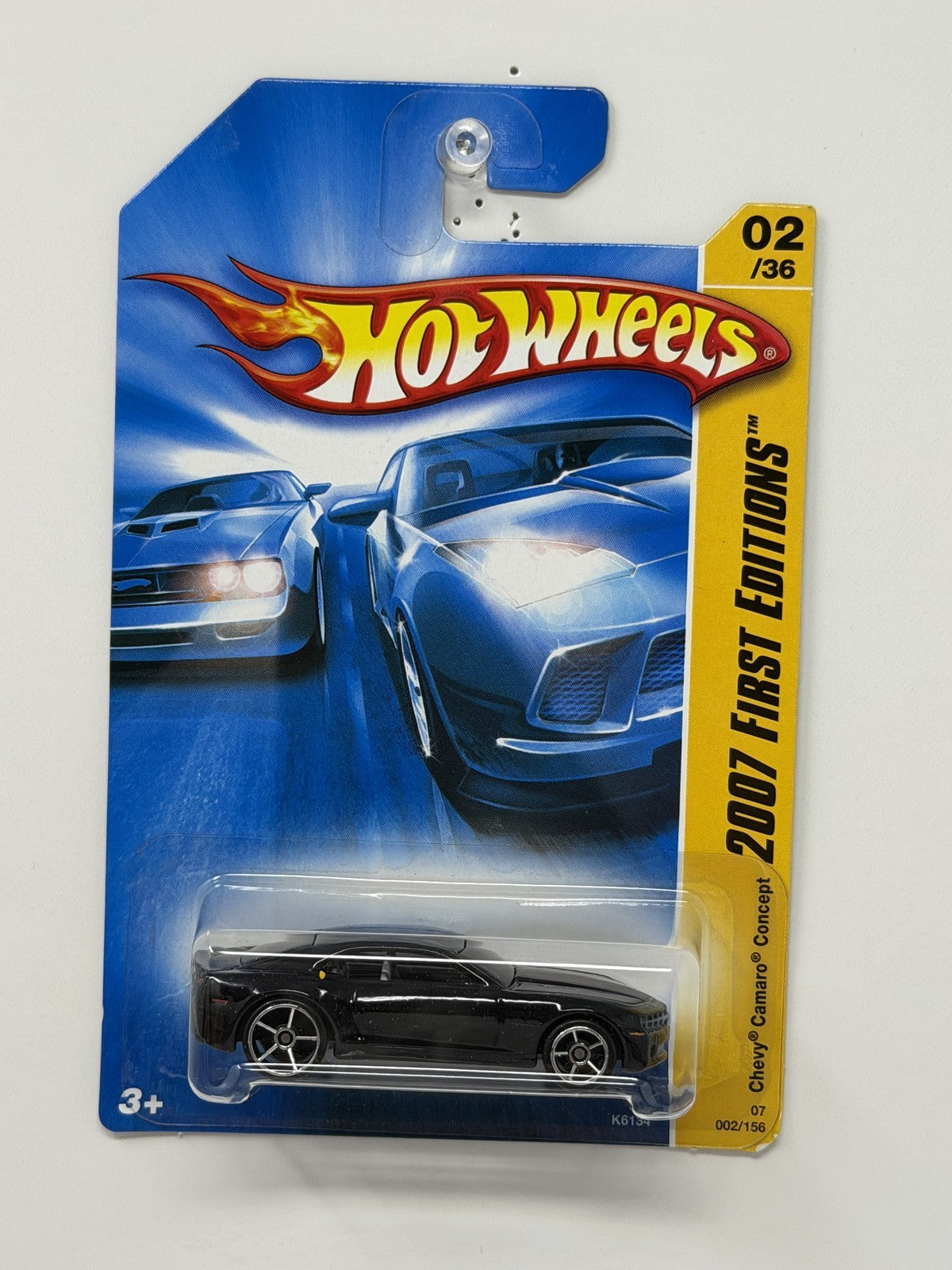 Hot Wheels 2007 First Editions Chevrolet Camaro Concept 1:64 Diecast Black